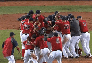 Red Sox AL East champs