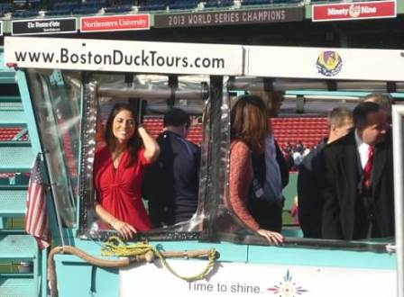 Jenny Dell strikes her pose