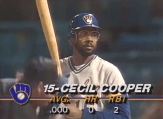 Cecil Cooper specs